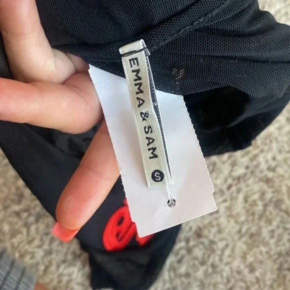 EMMA AN SAM SYMBOL MESH TOP - Picture 3 of 5